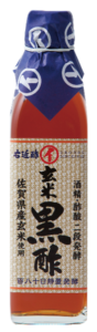 佐賀県産減農薬米を使用した玄米黒酢
