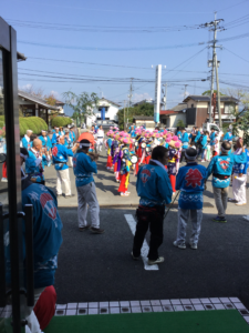 佐賀市嘉瀬町で伝統の「ふりゅう」が開催